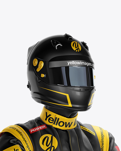 Download F1 Racing Kit Mockup Half Side View In Apparel Mockups On Yellow Images Object Mockups Yellowimages Mockups