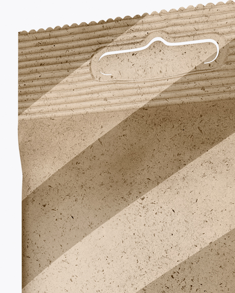 Download Kraft Wet Wipes Pack Mockup - Half Side View in Flow-Pack ... Yellowimages Mockups