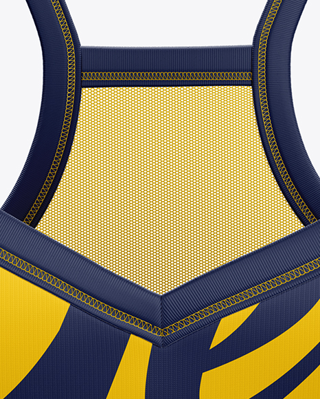 Women S Fitness Top Mockup Front View In Apparel Mockups On Yellow Images Object Mockups