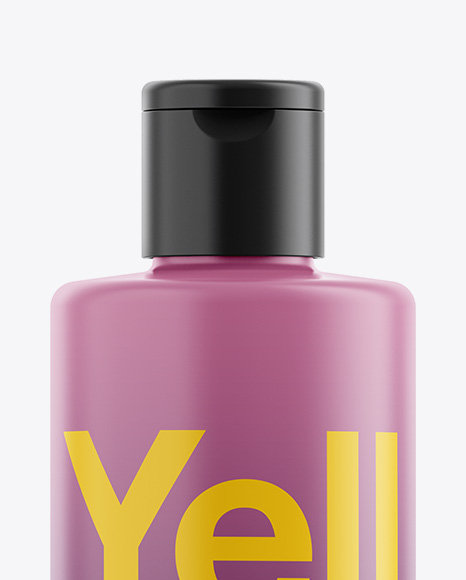 Matte Plastic Bottle Mockup PSD #2