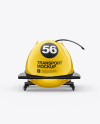 Bobsleigh Sled Mockup - Front View