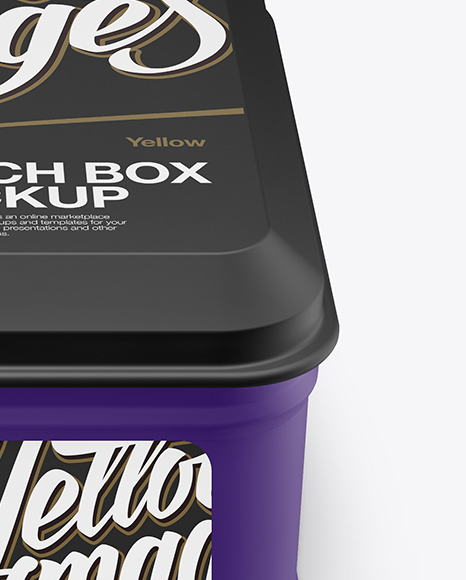 Download Lunch Box Mockup Psd Free Yellowimages