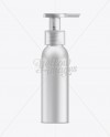 Download Cosmetic Bottle w/ Lotion Pump Mockup in Bottle Mockups on Yellow Images Object Mockups