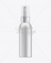 Download Cosmetic Bottle w/ Treatment Pump and Clear Styrene Hood Mockup in Bottle Mockups on Yellow ...