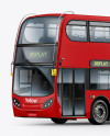 London Bus Enviro 400 Mockup - Left Half Side View