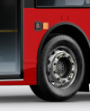 London Bus Enviro 400 Mockup - Left Half Side View