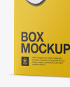 Download Glossy Paper Box Mockup - Half Side View in Box Mockups on ... Yellowimages Mockups