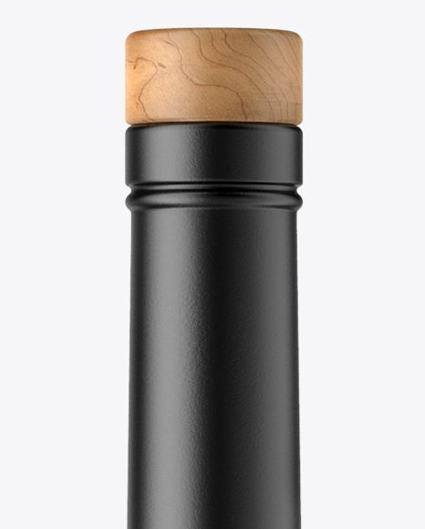 Square Ceramic Bottle Mockup PSD #7