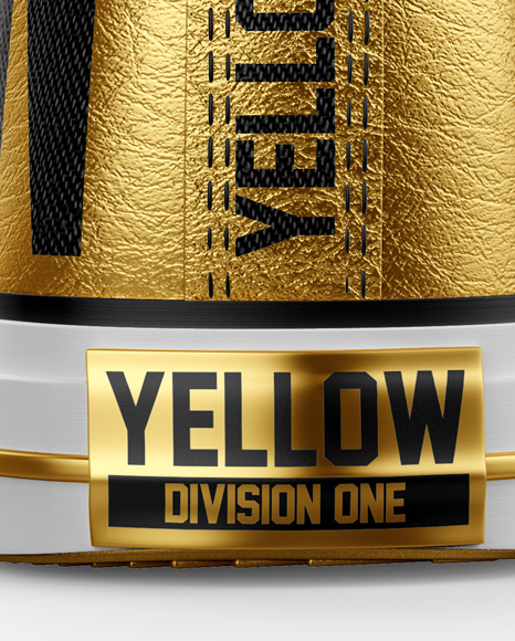 High Top Canvas Sneaker Mockup Back View In Apparel Mockups On Yellow Images Object Mockups