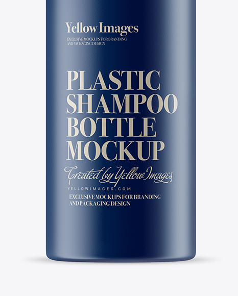 Matte Shampoo Bottle Mockup In Bottle Mockups On Yellow Images Object Mockups