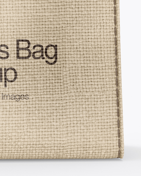 Download Canvas Bag Mockup Front View In Apparel Mockups On Yellow Images Object Mockups