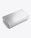 Download Metallic Carton Box Mockup - Half Side View (high-angle ... Yellowimages Mockups