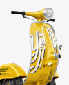 Z Scooter Bel & Bel Mockup - Right Half Side View - Free Download