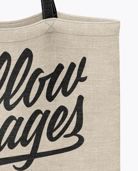 Download Canvas Bag Mockup Front View In Apparel Mockups On Yellow Images Object Mockups Yellowimages Mockups