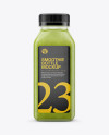 Green Smoothie Bottle Mockup - Front View - Free Download Images High