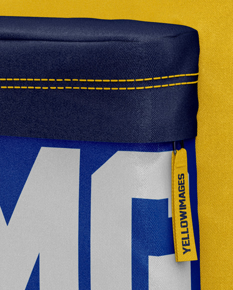 Download Backpack Mockup Half Side View In Apparel Mockups On Yellow Images Object Mockups