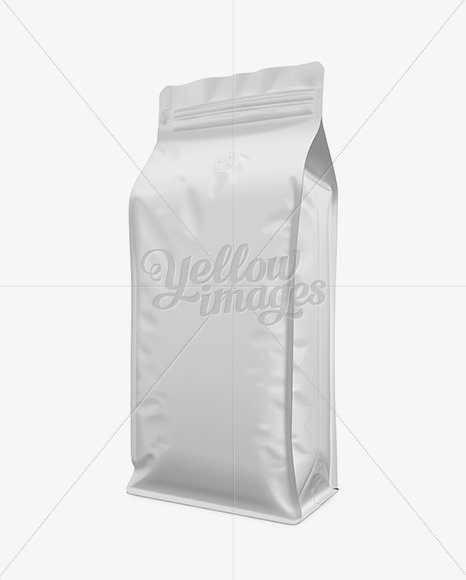 Download Coffee Bag Mockup Front 3 4 View In Bag Sack Mockups On Yellow Images Object Mockups