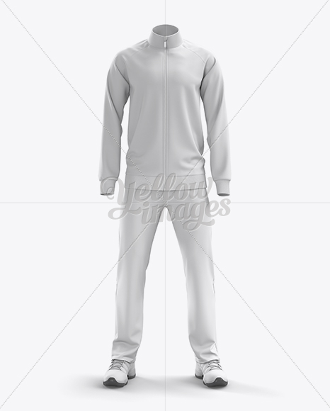 Download Men S Tracksuit Mock Up Front View In Apparel Mockups On Yellow Images Object Mockups Yellowimages Mockups