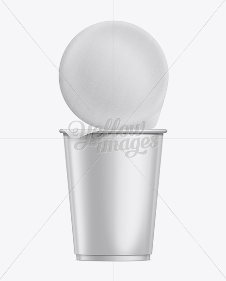 Download Plastic Soup Cup w/ Foil Lid Mockup in Cup & Bowl Mockups ...