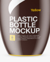 Download Bottle In Glossy Shrink Sleeve Mockup in Bottle Mockups on ... Yellowimages Mockups