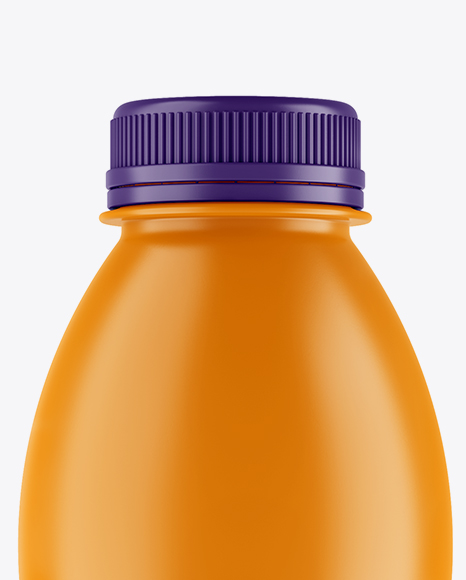 Matte PET Bottle Mockup PSD #1