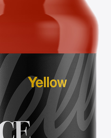 Download Clear Bottle With Tomato Juice Psd Mockup Yellowimages