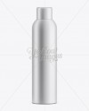 Hairspray Bottle Mockup on Yellow Images Object Mockups