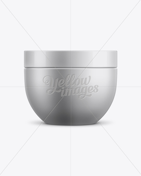 Download Free Hair Mask Plastic Jar Mockup In Jar Mockups On Yellow Images PSD Mockups