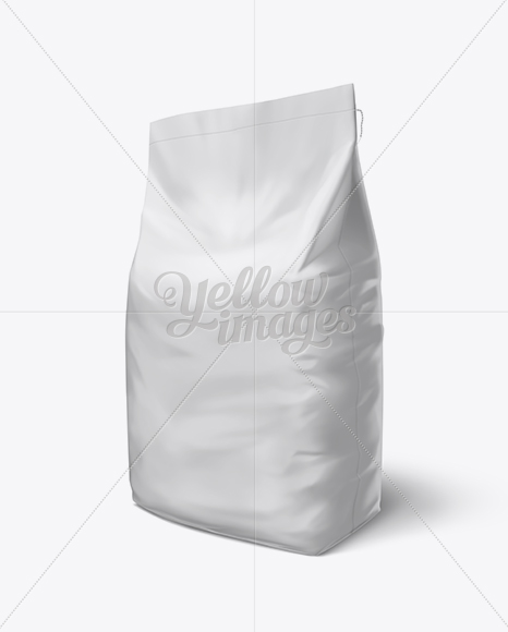 Download 10kg Powder Bag Mockup / Half Side View in Bag & Sack ...