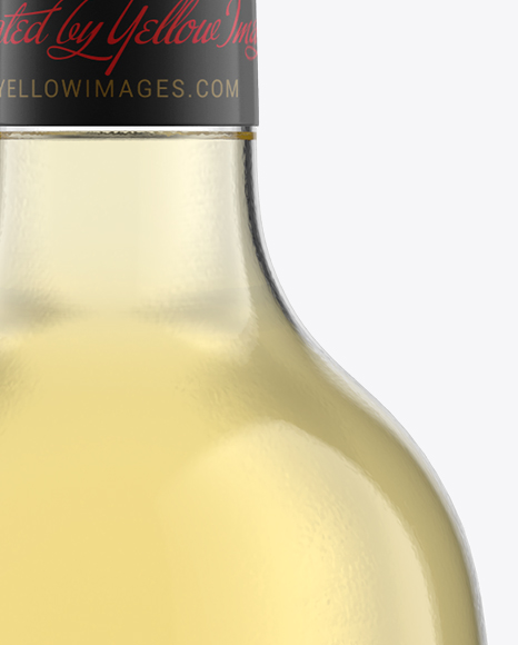 Download 75cl Aleka Flint Glass Bottle W White Wine Mockup In Bottle Mockups On Yellow Images Object Mockups PSD Mockup Templates