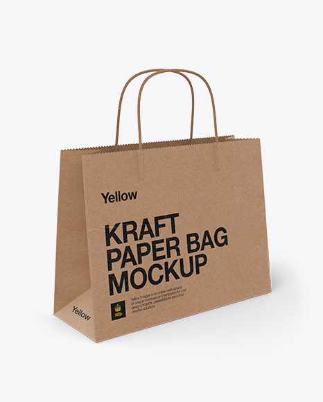 Download Paper Shopping Bag Mockup Half Side View Designs Zone PSD Mockup Templates