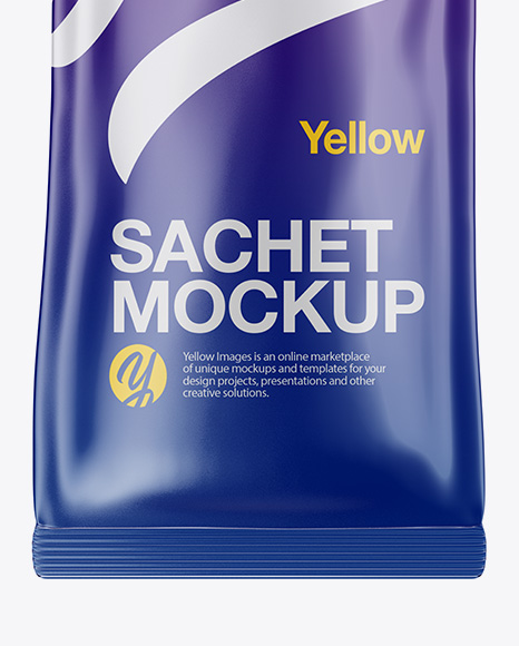 Matte Sachet Mockup PSD #1