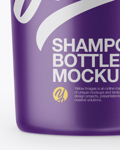 Matte Shampoo Bottle Mockup In Bottle Mockups On Yellow Images Object Mockups