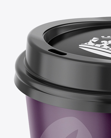 Coffee Cup Mockup   Front View (High Angle Shot) PSD #1