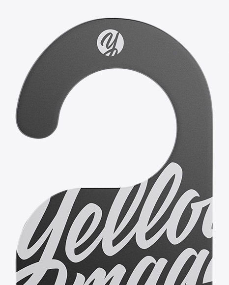 Door Hanger Mockup PSD #1
