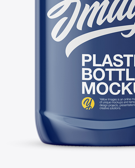 Glossy Sauce Bottle Mockup PSD #1