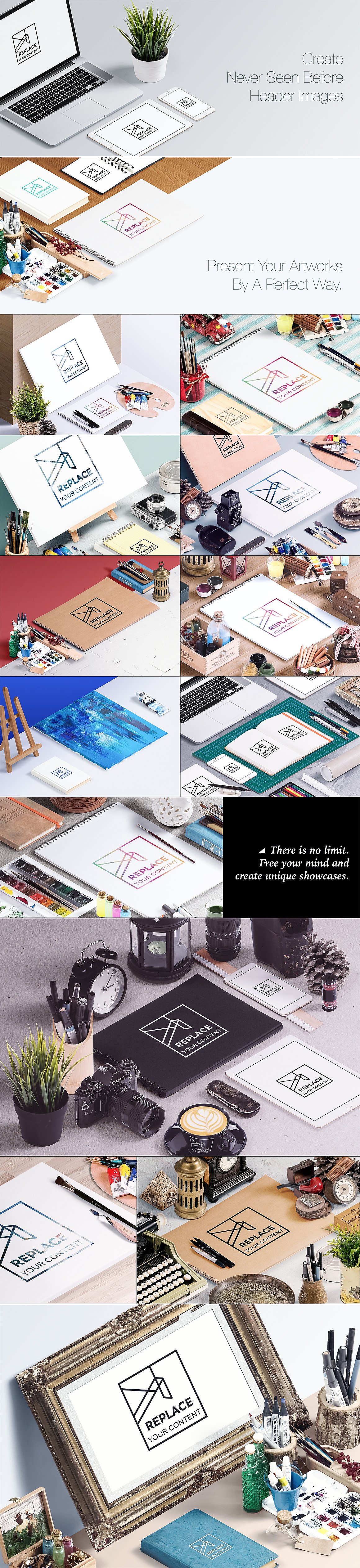 Download Canvas Art Mockup Generator Yellowimages