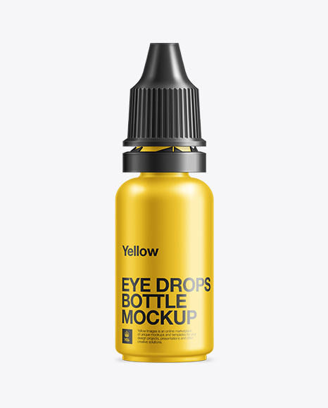 Download Plastic Eye Dropper Bottle Mock Up In Bottle Mockups On Yellow Images Object Mockups PSD Mockup Templates