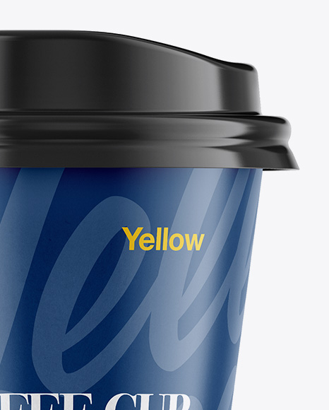 Coffee Cup Mockup   Front View PSD #2