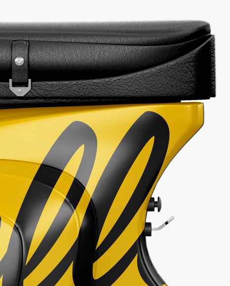 Download Free Vespa Scooter Mockup Right Side View In Vehicle Mockups On PSD Mockups