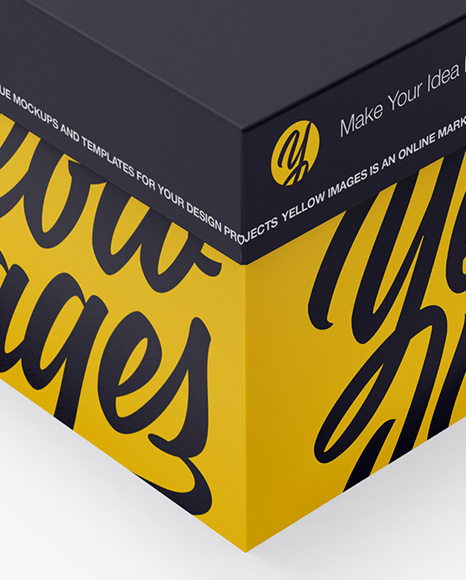 Download Shoes Box Mockup Free Yellowimages