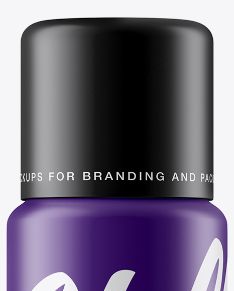 Matte Cosmetic Bottle Mockup PSD #2