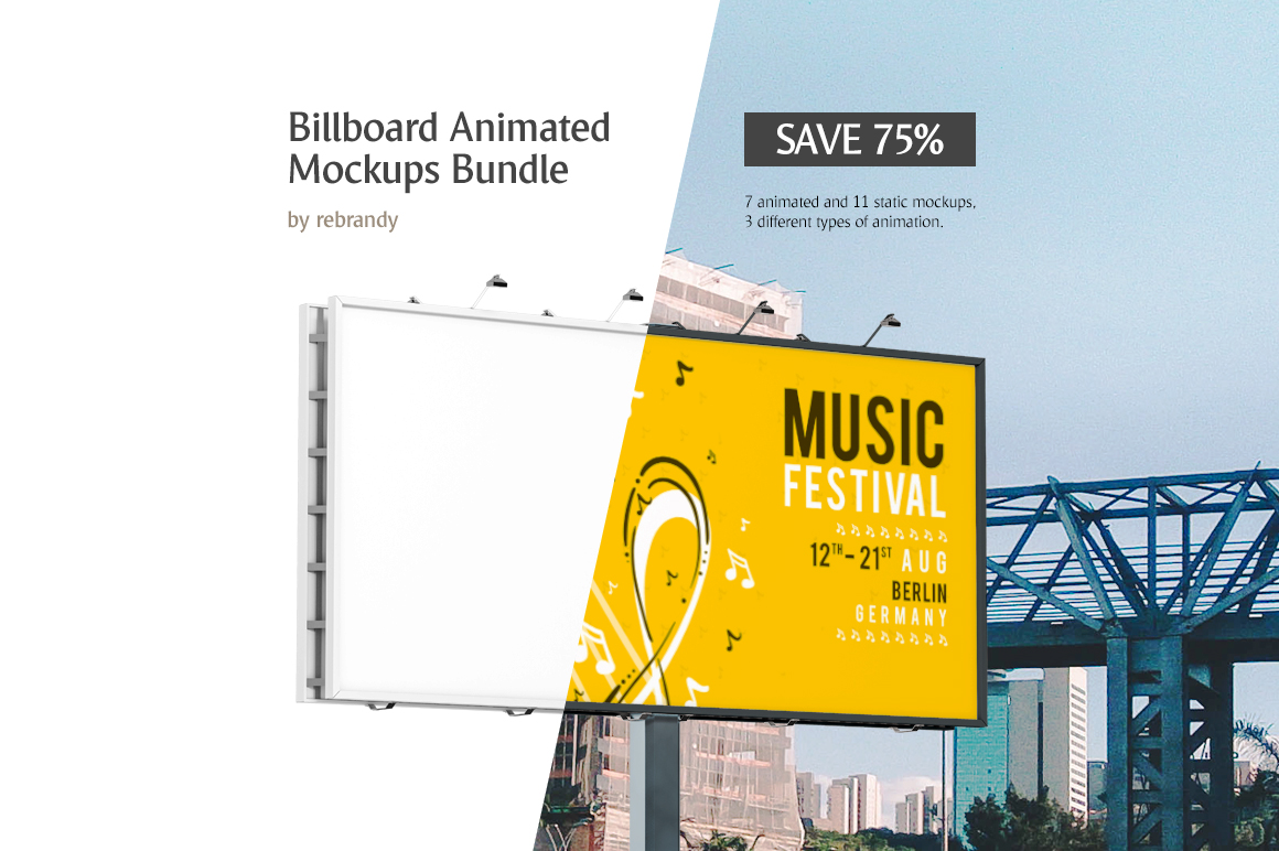 Download Billboard Mockup Mockup Outdoor Yellowimages