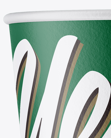 Middle Paper Coffee Cup Mockup PSD #7