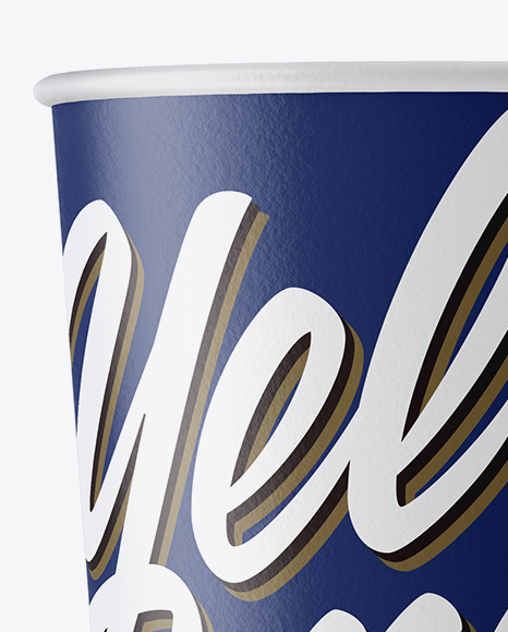 Large Paper Coffee Cup Mockup PSD #7