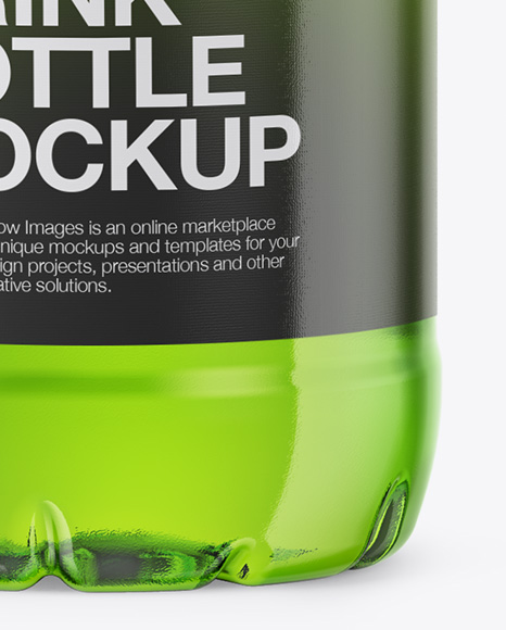 Download Green Plastic Bottle With Sport Cap Mockup In Packaging Mockups On Yellow Images Object Mockups PSD Mockup Templates