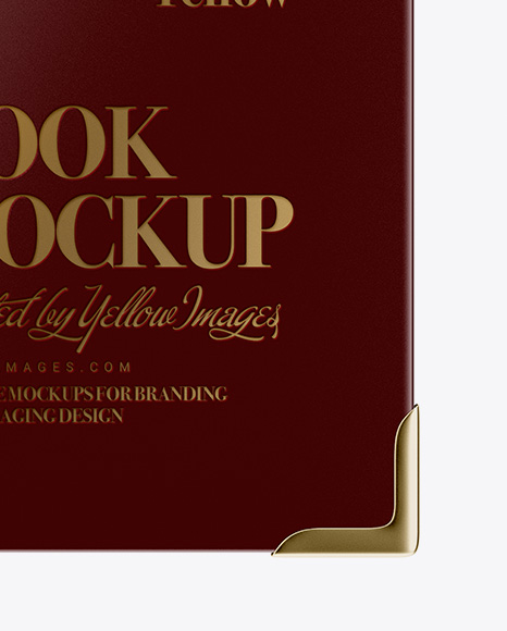 Book W  Matte Cover Mockup   Top View PSD #1