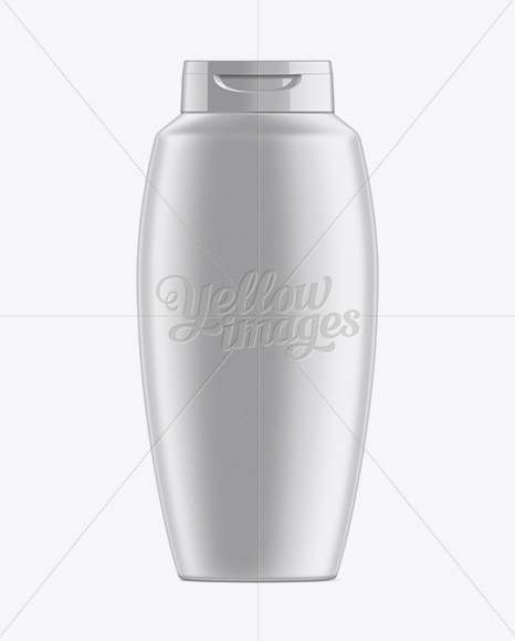 Cosmetic bottle with flip top / clear - Smarty Mockups