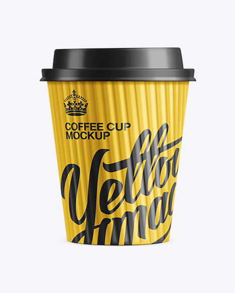 Coffee Cup W  Lid Mockup PSD #4