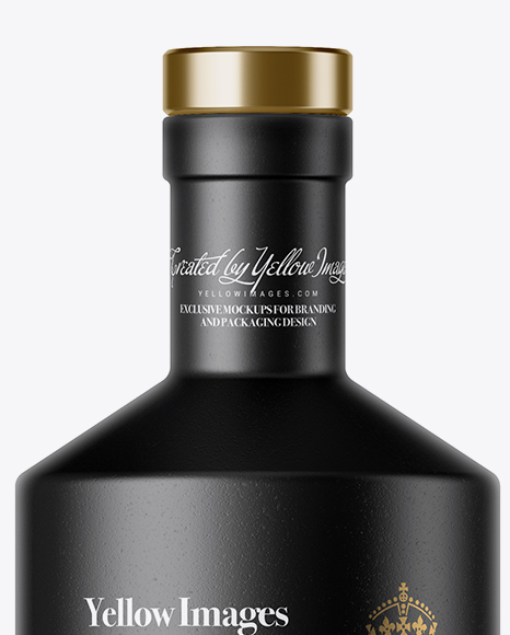 Ceramic Bottle Mockup PSD #2